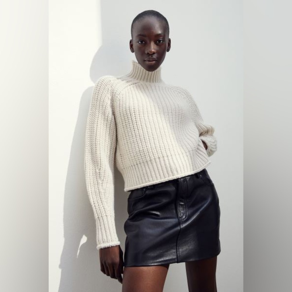 Sweater KNIT H & M in GRAY